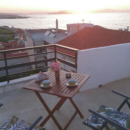 Sunny Family In Chania Close To The Sea 하니아